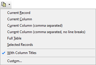 Copy to Clipboard Menu Copy to Clipboard Menu