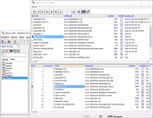 Visual comparing table data
