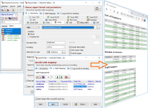 Export several tables to one file